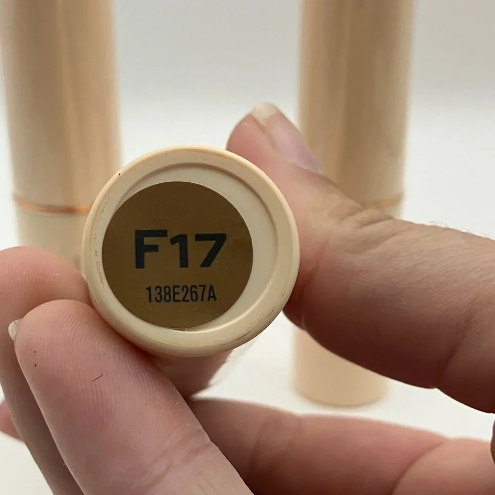 Revolution Fast Base Stick Foundation Creamy texture F17 0.21 OZ Set of 3 Pcs